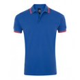 thumbnail image 2 of SOLS Mens Pasadena Tipped Short Sleeve Pique Polo Shirt, 2 of 2