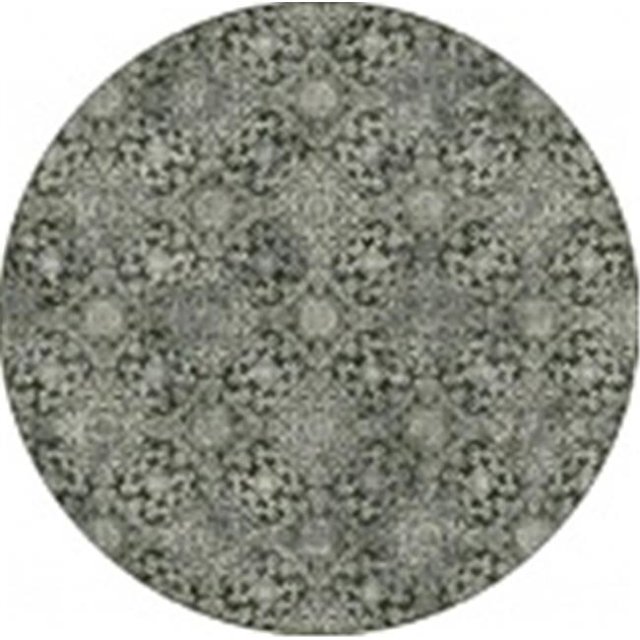 Dynamic Rugs ANR5571623696 Ancient Garden Round Rugs, Steel Blue - 5.3 Rd in.
