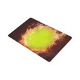 thumbnail image 2 of MKHERT Cool Sports Tennis Ball in Fires Flame Doormat Rug Home Decor Floor Mat Bath Mat 30x18 inch, 2 of 3