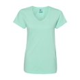 thumbnail image 2 of Comfort Colors - Garment-Dyed Women’s Midweight V-Neck T-Shirt - 3199 - Island Reef, 2 of 3