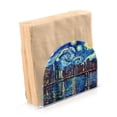 thumbnail image 2 of Starry Sky Houses Sea Napkin Holder for Table Clear Napkin Stand Paper Holder Acrylic Organizer Dispenser Napkins for Dinner Kitchen Restaurant Room, 2 of 8