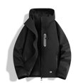 thumbnail image 2 of Women's Fashionable and Comfortable Outdoor Windproof and Waterproof Jacket Black L, 2 of 4