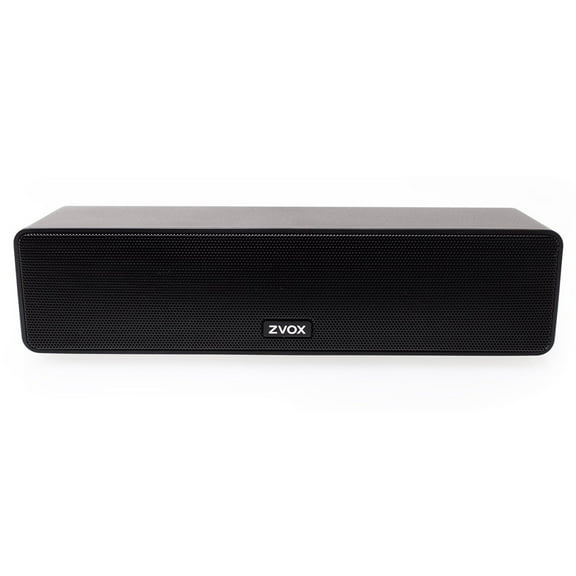 ZVOX AccuVoice AV100 Mini Dialogue Boosting TV Speaker Sound Bar, 10"