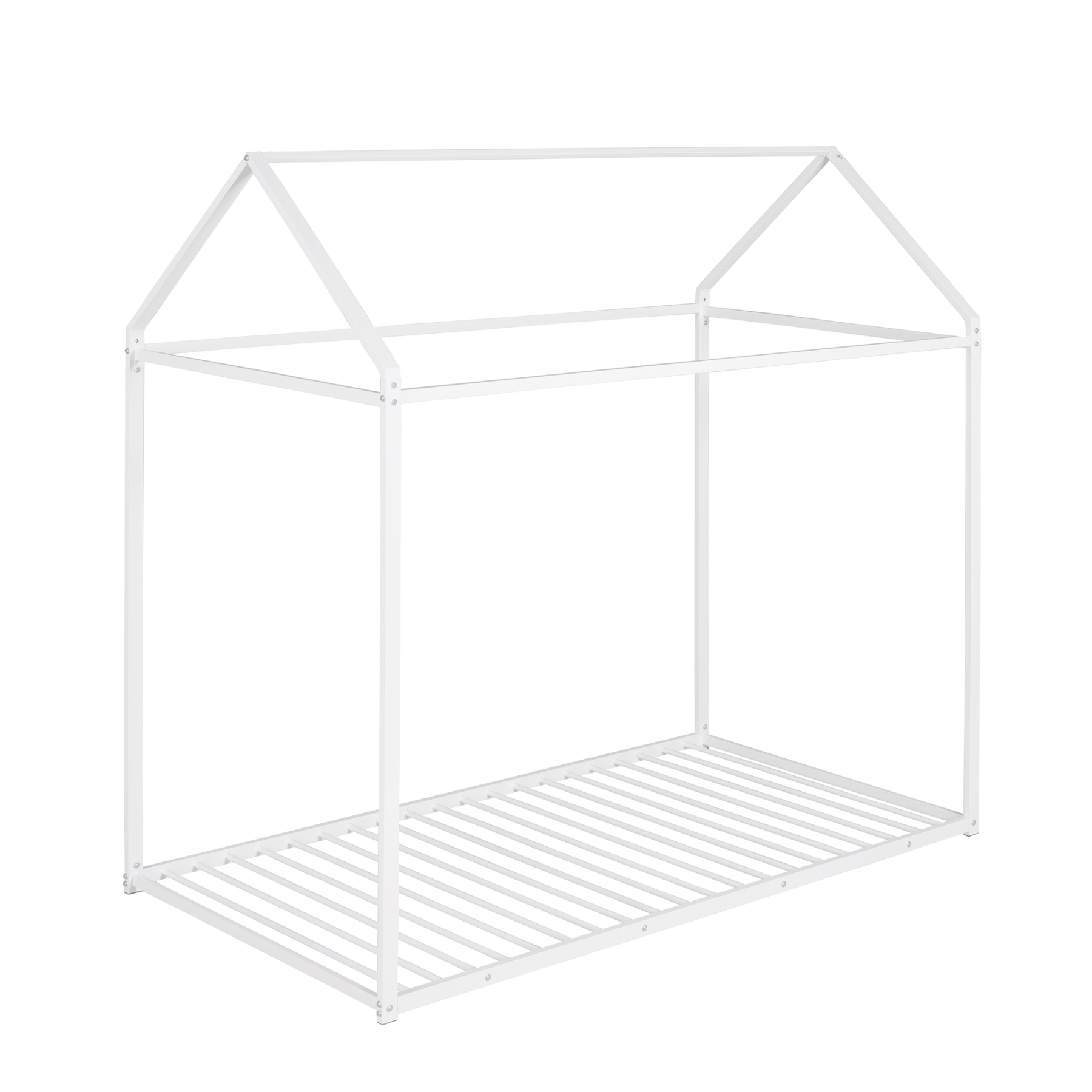 Xahpower House Bed Frame Twin Size Kids Bed Frame Metal Platform Bed