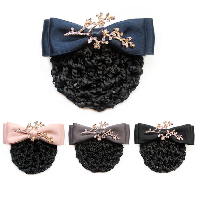 YAOBAMM Filet à Cheveux pour Femmes, Forme de Fleur, Décoration de Cheveux, Nœud Doux pour Avion