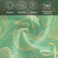 thumbnail image 6 of Ocean Conch Shell Cloth Napkins, Coastal Seahorse Coral Bows Vintage Green Washable and Reusable Dinner Napkins Set of 8, Table Napkin for Kitchen Party Birthday Wedding Hotel Housewarming 20"x20", 6 of 9