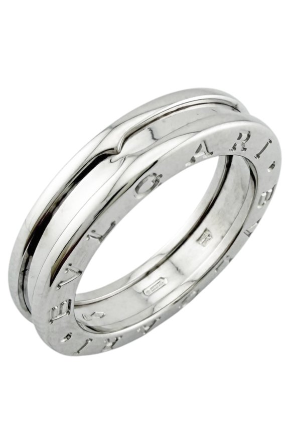 Pre-Owned Bulgari B.zero1 1-band ring, 1, 18K white gold, 54ct, women's BVLGARI