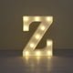 thumbnail image 3 of s De ALPHABET LED Montadas En Iluminan El Plástico Que Decoración De Navidad Z perfecl Luz de letra del alfabeto LED, 3 of 7