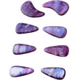 thumbnail image 4 of HUGFEGWE Guzheng Finger Picks, Silicone Polymer Guzheng Nail Covers 8Pcs Easy To Fine Workmanship Delicate for Replacement(Milky Way Color) CJB91-45835, 4 of 9