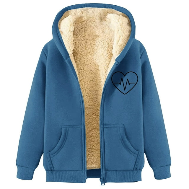 Veste à Capuche Zippée pour Femmes Chaude Décontractée pour Usage Quotidien en Toutes Saisons