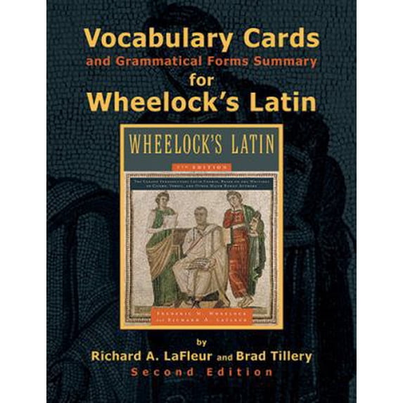 Pre-Owned Vocabulary Cards and Grammatical Forms Summary for Wheelock's Latin (Cards) 0865167710 9780865167711