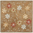 thumbnail image 6 of SAFAVIEH Blossom Linnaea Floral Flowers Wool Area Rug, Camel/Multi, 5' x 8', 6 of 10