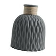 thumbnail image 5 of deevoka Flower Vase Birthday Gift Decorative Vase for Living Room Dinner Table Party Gray, 5 of 9