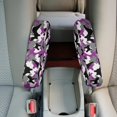 thumbnail image 4 of Yuyamidu Purple Camo Armrest Cover for Car Camouflage Car Front Seat Armrest Covers Anti-Scratch Automobile Armrest Protector Accessories for Most Cars Trucks SUVs, 4 of 7
