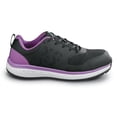 thumbnail image 2 of SR Max  Dillon, Women's, Black/Purple, Athletic Style, MaxTRAX Slip Resistant, Steel Toe Work Shoe (8.0 EW), 2 of 5