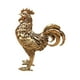 thumbnail image 4 of Estatua de pollo de latón, figura decorativa retro coleccionable, adorno antiguo, escultura de animal para coche, estante, sala de estar y jardín., 4 of 10