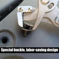 thumbnail image 3 of 6.5" Heavy Duty Car Clip Removal Pliers, Alloy Steel Trim Panel Fastener Tool with PVC Anti-Slip Handle (1PC), 3 of 6