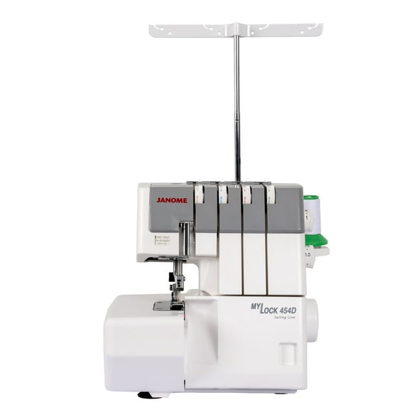 Máquina Overlock Mecánica De 4 Hilos 454d Janome