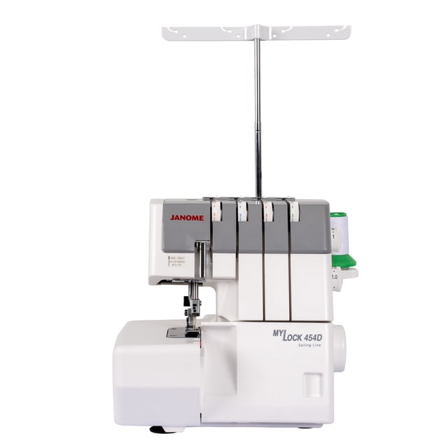 Máquina Overlock Mecánica De 4 Hilos 454d Janome