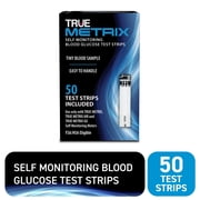 TRUE METRIX Self Monitoring Blood Glucose Test Strips, 50 Count