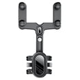 thumbnail image 1 of tssuouriy Universal Car Mobile Phone Holder Vehicle Adjustable Driving Recorder Rearview Mirror Mount Bracket Plastic Rack Automobile, 1 of 8