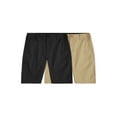 thumbnail image 2 of Ma Croix Mens Premium 2-Pack Cotton Classic Chino Shorts with Pocket, 2 of 3