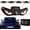 Style A, variant on Solar Demon Eye Led Car Window Light, Solar & USB Car Strobe Warning Light for Windshield/Rear Window, Waterproof Safety Flasher for SUV, Truck, Van