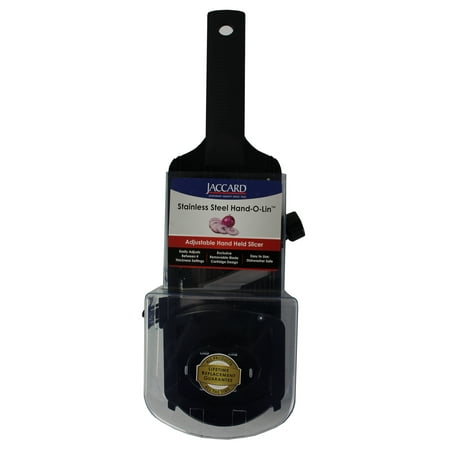 Mandolin Trios - Jaccard 201207 Adjustable Hand-O-Lin Stainless Steel Removable Mandolin Slicer