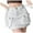 White, variant on Two Piece Skirt Set for Women Low Waist Soild Denim Mini Cargo Skirt Short Denim Half Skirts Summer Outfits for Women White L
