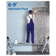 thumbnail image 6 of 6-9ft 8-13ft 9-15ft Telescoping Plank, Aluminum Work Plank, Aluminum Extension Plank 440lbs Capacity, Aluminum Scaffolding Plank with Skid-Proof Scaffolding Platform Scaffold Ladder Accessory, 6 of 8