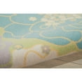thumbnail image 3 of Nourison Home & Garden Indoor/Outdoor Green 4'3" x 6'3" Area Rug, (4x6), 3 of 4