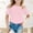 Pink, variant on Gzbliryd Graphic T-Shirt White T Shirts Short Sleeve Summer Blouse Summer T Shirts for Boys Summer Tops for Teens (Pink,10-11 Years)
