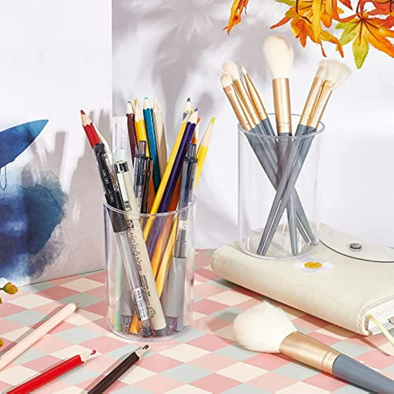 Acrylic Organizer Cup Pen/Brush Holder