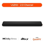 VIZIO 2.0 Soundbar with Dolby Atmos, DTS:X, Bluetooth (SV200M-08)