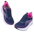 thumbnail image 4 of Shoes IIV para mujer, puntera ancha, soporte para caminar, arco para caminar, azul marino, rosa, 8.5 EE. UU., 4 of 5