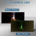 thumbnail image 5 of TRQWH 5pcs Welding Hardened Glass Gold Lens Shade 10 Darkening Filter Plates 2" x 4.25" HD Glass Welding Helmet Lens, 5 of 7