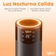 thumbnail image 4 of Calentador Eléctrico de Torre PTC I Marca björn I Panel Táctil y Control Remoto I 2 Niveles 1500 W I Luz Nocturna I Protección Contra Sobrecalentamiento I Simulador de Chimenea, 4 of 5