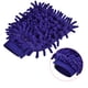 thumbnail image 5 of Guantes de limpieza reutilizables sin rayones Uxcell, mitones de microfibra chenille, paquete de 3, azul oscuro, 5 of 5