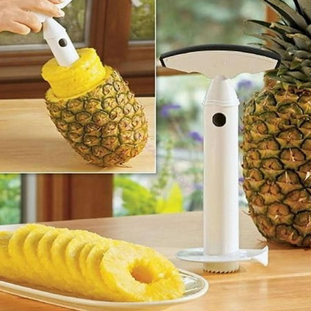 Intbuying Fruit Pineapple Corer Slicer Cutter Peeler Plastic Kitchen Easy Gadget Tools #240055