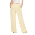 thumbnail image 4 of Forever 21 Women's Butter Yellow Athleisure Low-Rise Jogger, Wide-Leg, S, 4 of 6