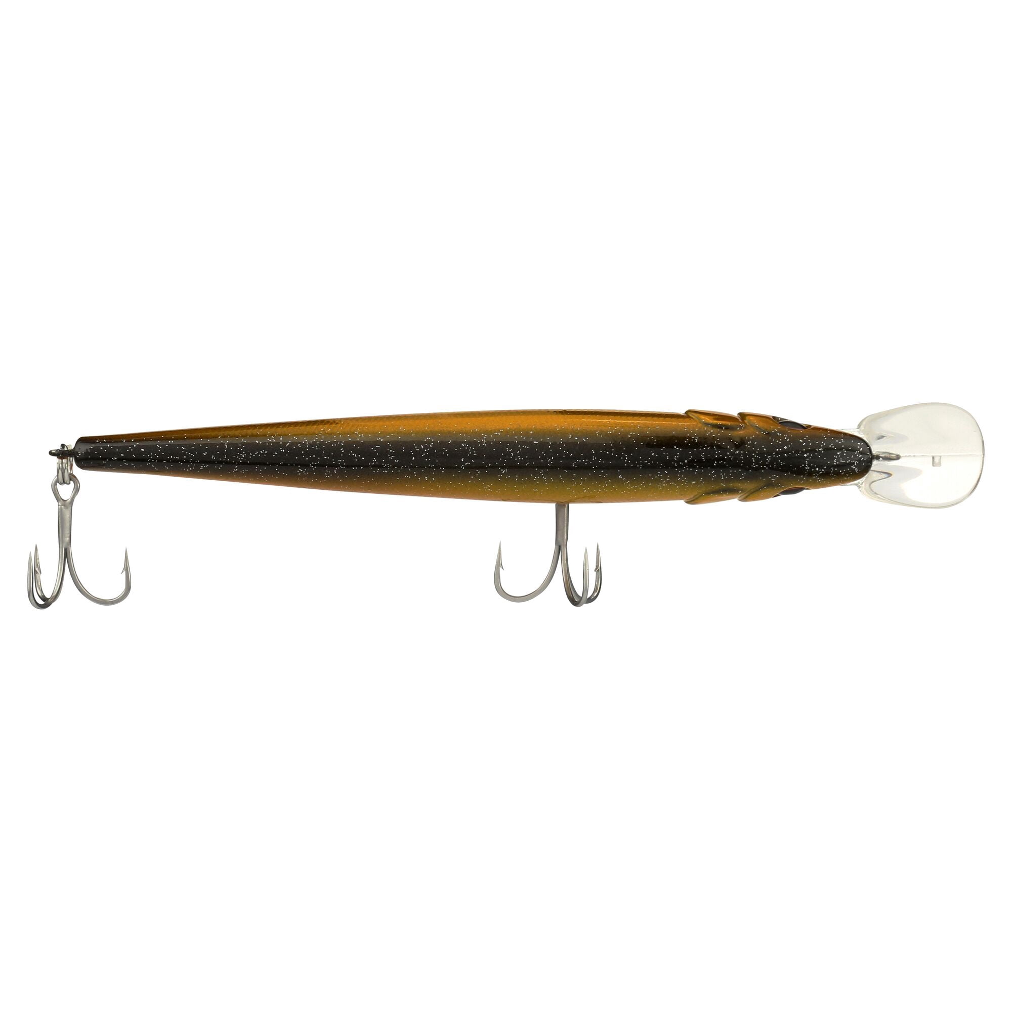 Berkley Hit Stick Saltwater, 4.7 in, Crankbaits, Black Gold (1 Count)