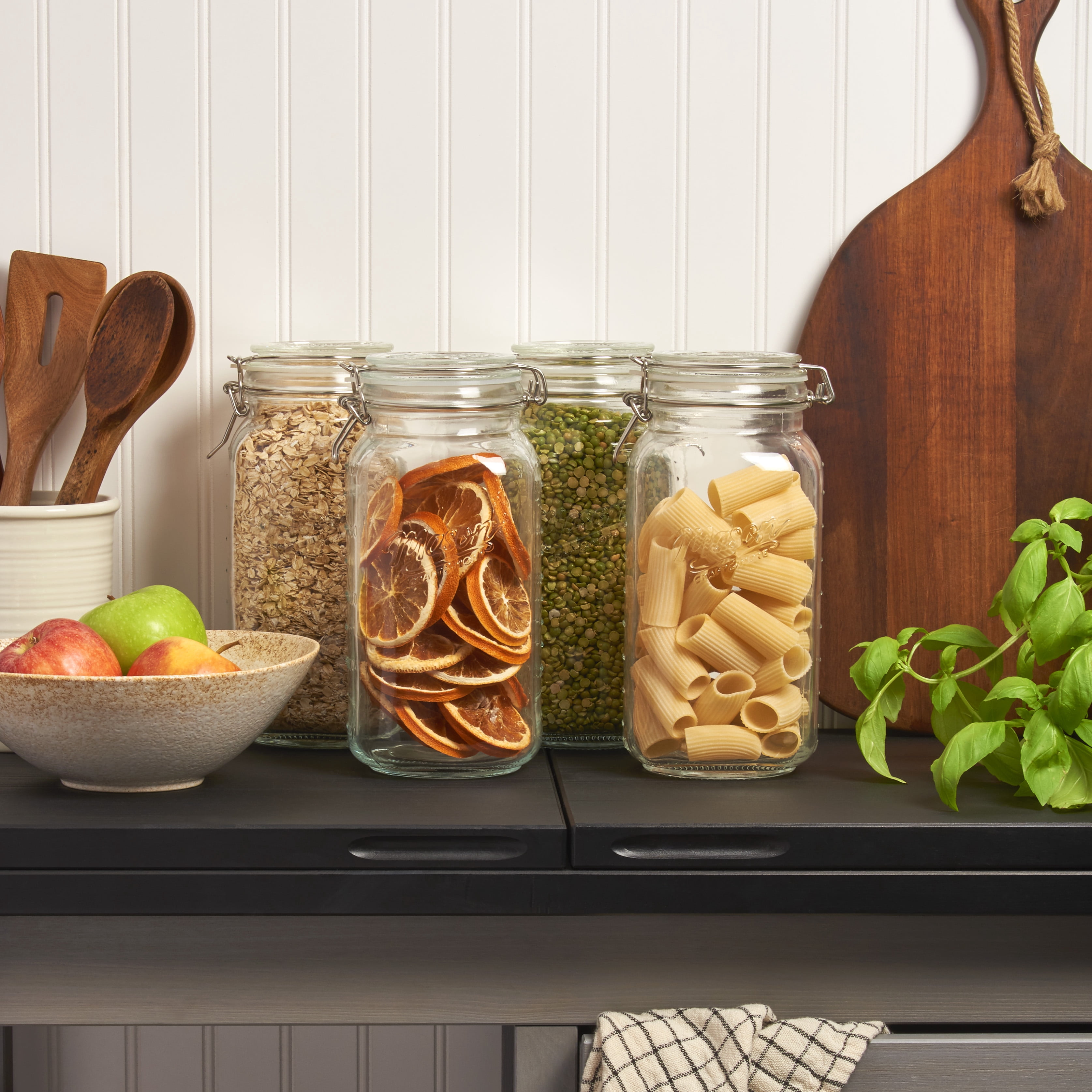 Mason Craft & More Set of 2 Clamp Jar...