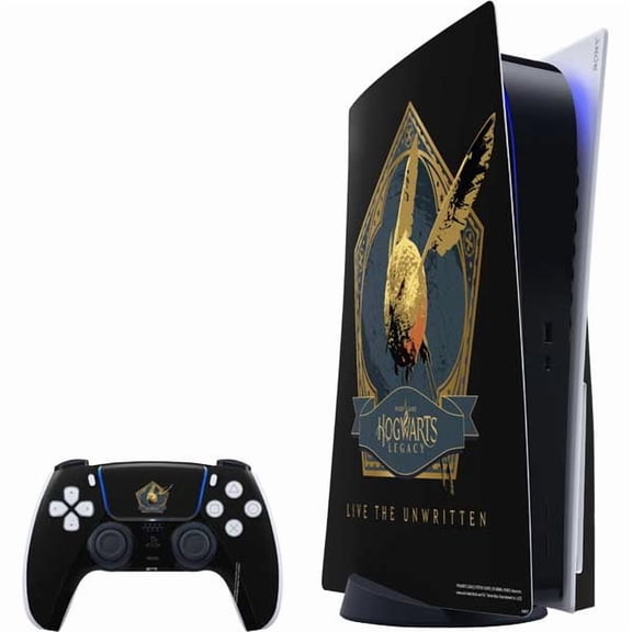 Skinit Wizarding World Hogwarts Legacy Golden Snitch PS5 Bundle Skin