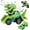 Green, variant on Toy Cars for Boys 3-6 Year Old Girls with LED Light and Music, Automatic Transforming Dinosaur Car Toys Birthday Gifts for Kids Toddlers, Blue
