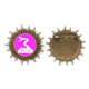 thumbnail image 1 of Un infame silbido de serpiente. Pin de gancho de metal vintage con forma de sol Unbranded  M, 1 of 3