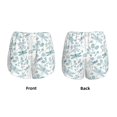 thumbnail image 6 of Uemuo Dragonfly Pattern Women's Athletic Shorts High Waisted Running Shorts with Liner Pockets Gym Elastic Workout Shorts-Small, 6 of 9