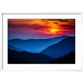 thumbnail image 2 of Art.com Great Smoky Mountains National Park Scenic Sunset Landscape Vacation Getaway Destination - Gatlinbu Photographic Print by Weidman Photography, White Frame Wall Art, 29" x 21", 2 of 5