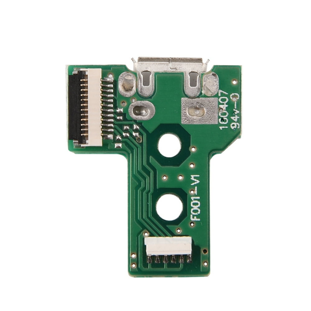 Mgaxyff replacement charging port board for sony ps4 , micro usb