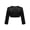 Black, variant on iiniim Kids Girls Long Sleeves Bolero Shrug Flower Girls Dress Jacket Wedding Banquet Ball Gown Cover up