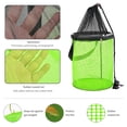 thumbnail image 4 of Foldable Floating Fish Basket Rubber coating/Quick dry Underwater Net Pocket, 4 of 9